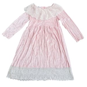 Vintage Velvet Pastel Cottagecore Dress